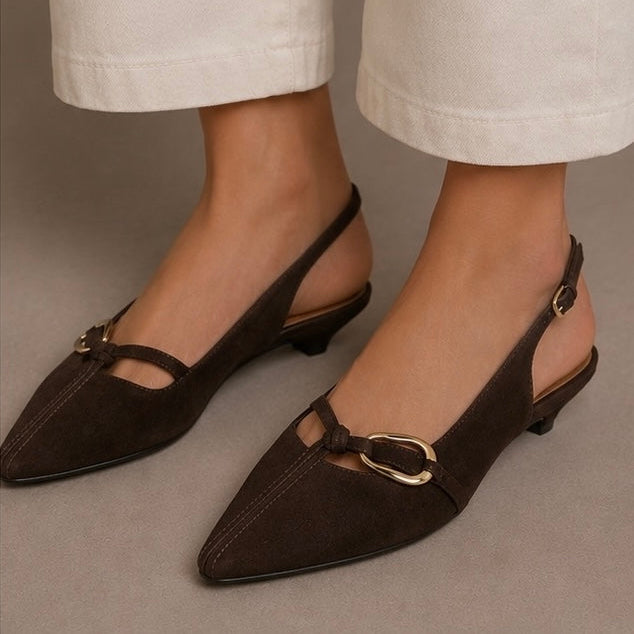 The Felicia Brown Suede — view 9