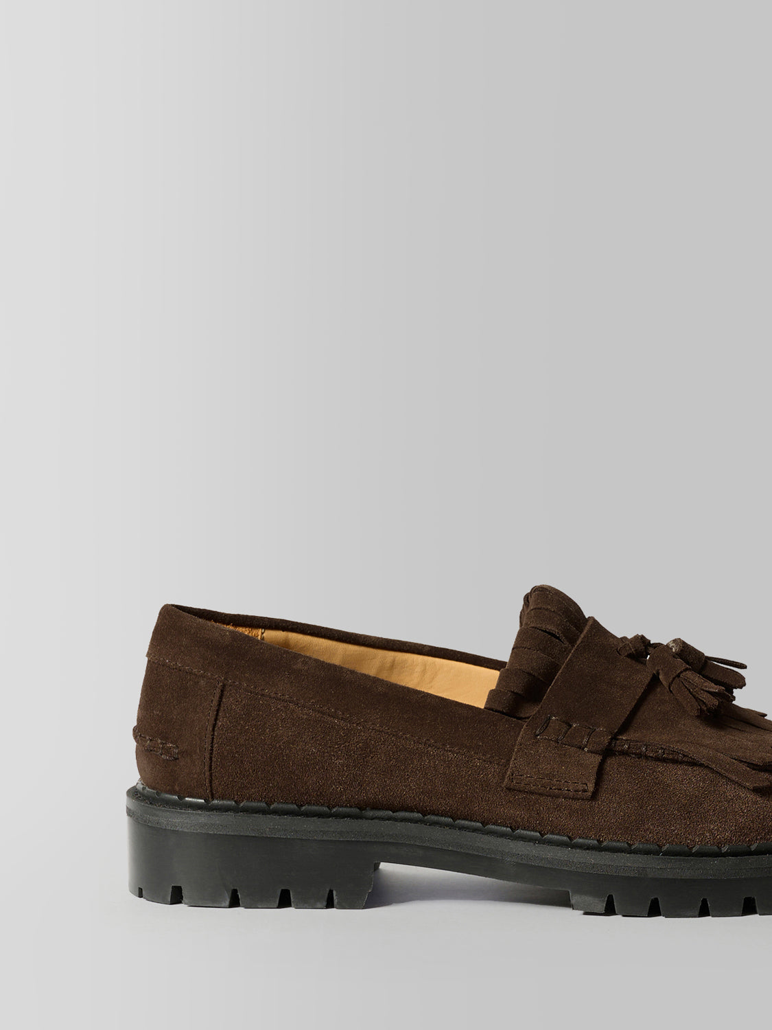 The Amal Brown Suede