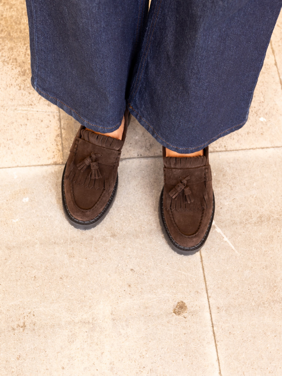 The Amal Brown Suede