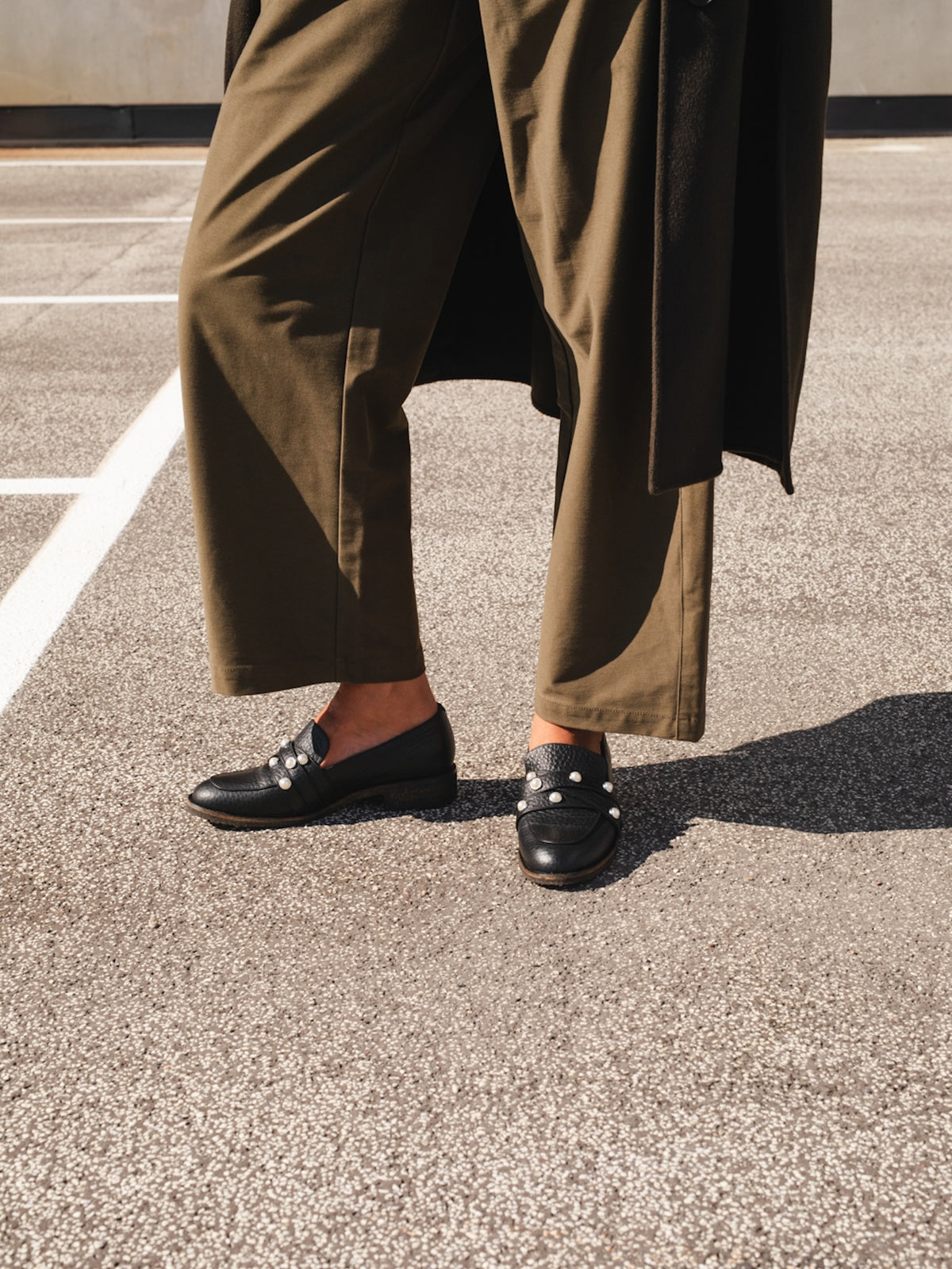 The Ebba Black Pebbled Leather